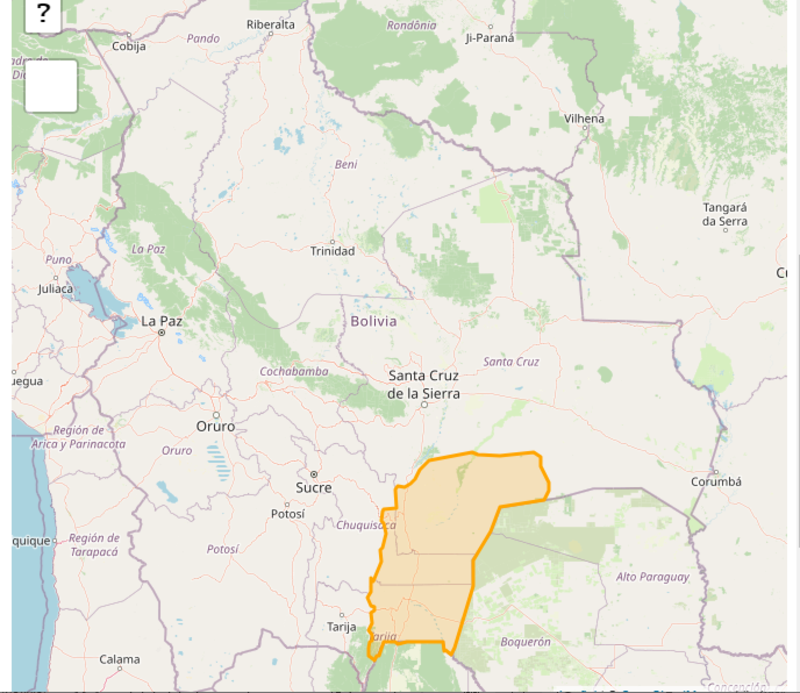 Rige alerta Naranja por ascenso de temperaturas hasta los 41 grados en Santa Cruz, Tarija y Chuquisaca