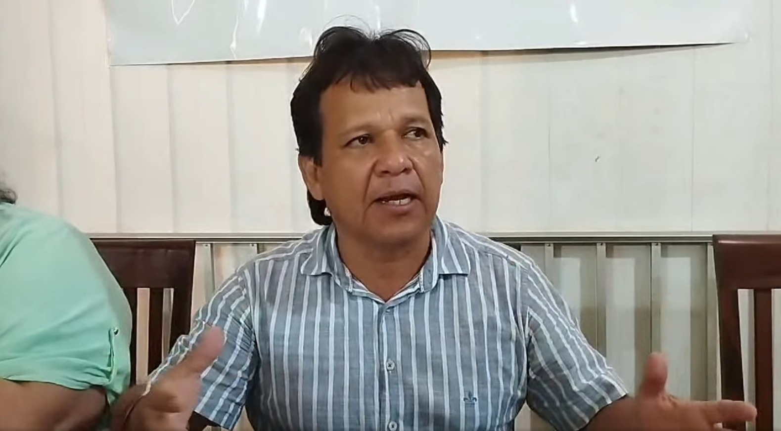 Presidente de la Asociación de Municipalidades de Pando (Amdepando), Gary Von Boeck Gómez. Captura: RRSS