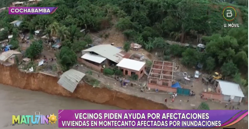 Viviendas, cultivos y corrales de ganado se inundan en comunidad agraria Monte Canto 