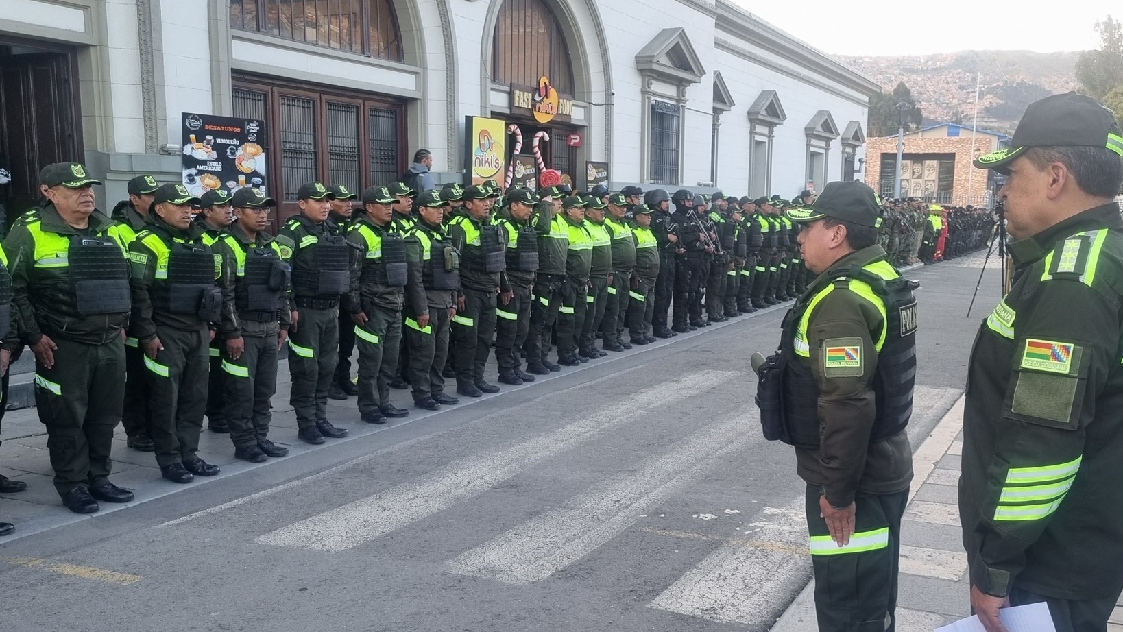 Plan de operaciones garantizará seguridad en el Encuentro Multipartidario en La Paz