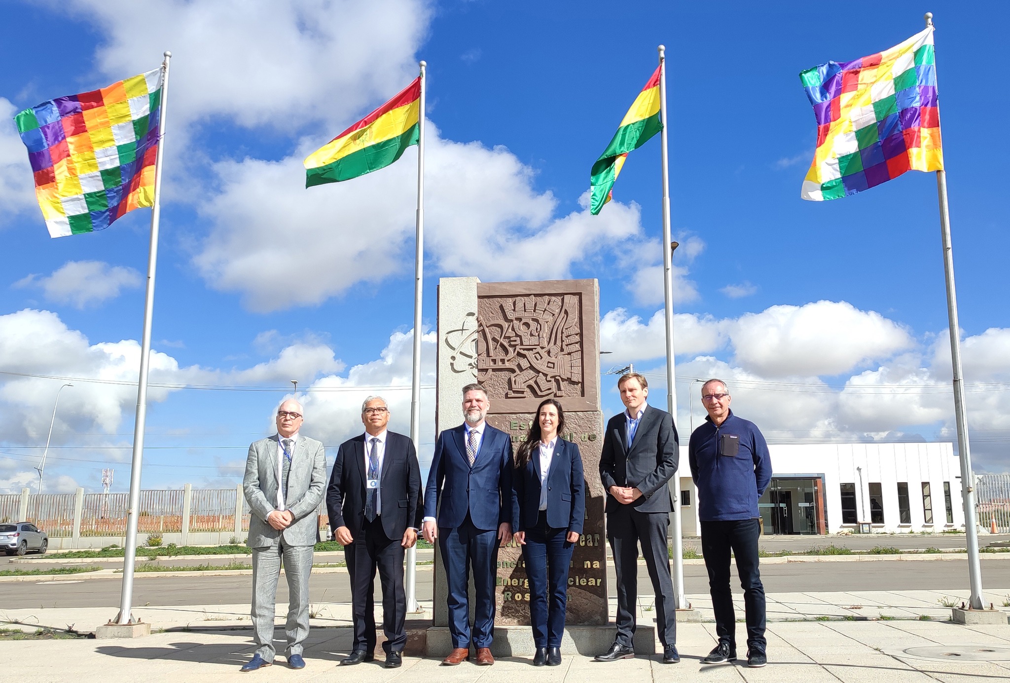 Comité de evaluación del Organismo Internacional de Energía Atómica (OIEA). Foto: ABEN