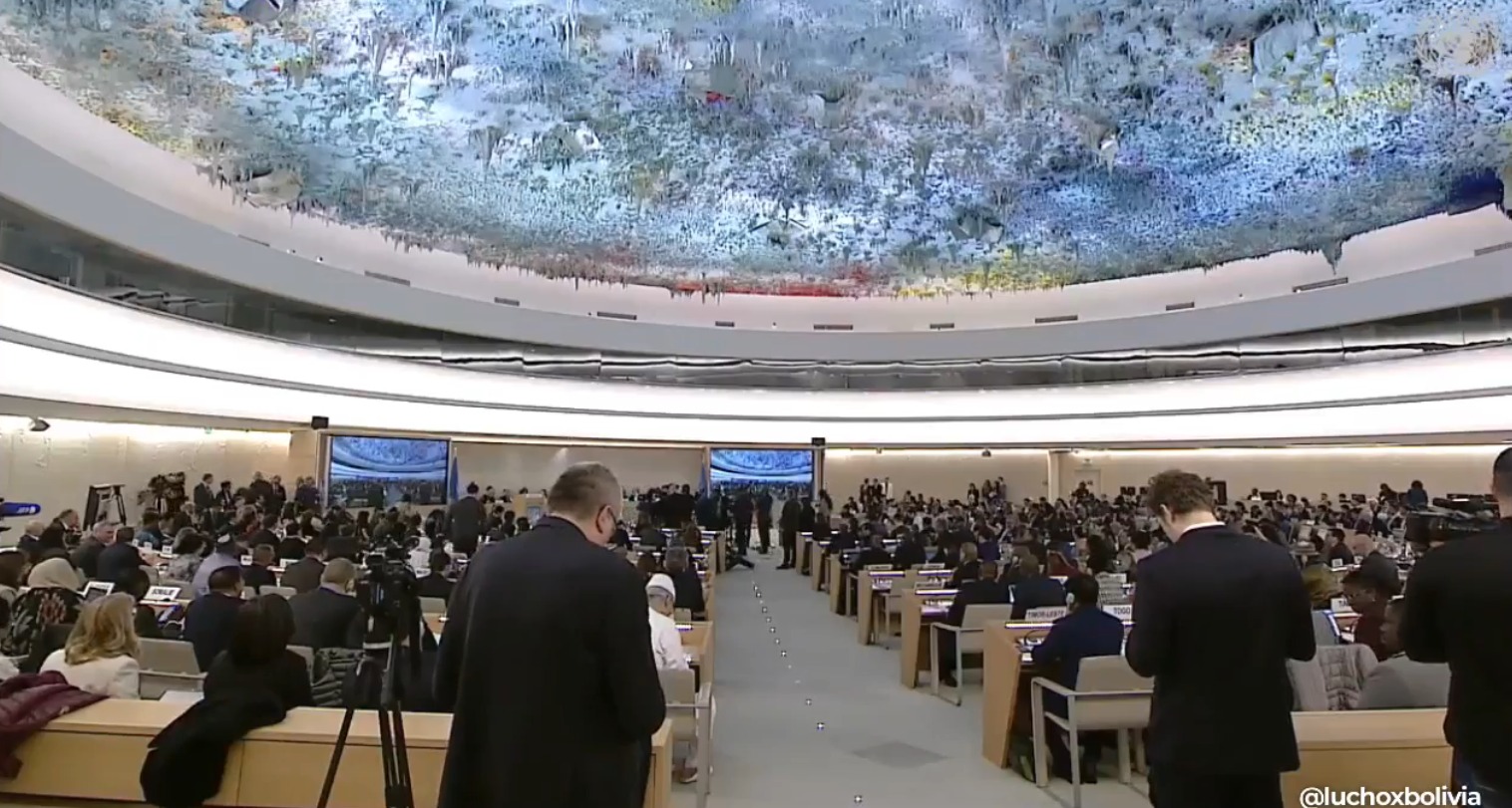 Bolivia reitera que promueve la cultura de paz y condena toda forma de agresión y dominación