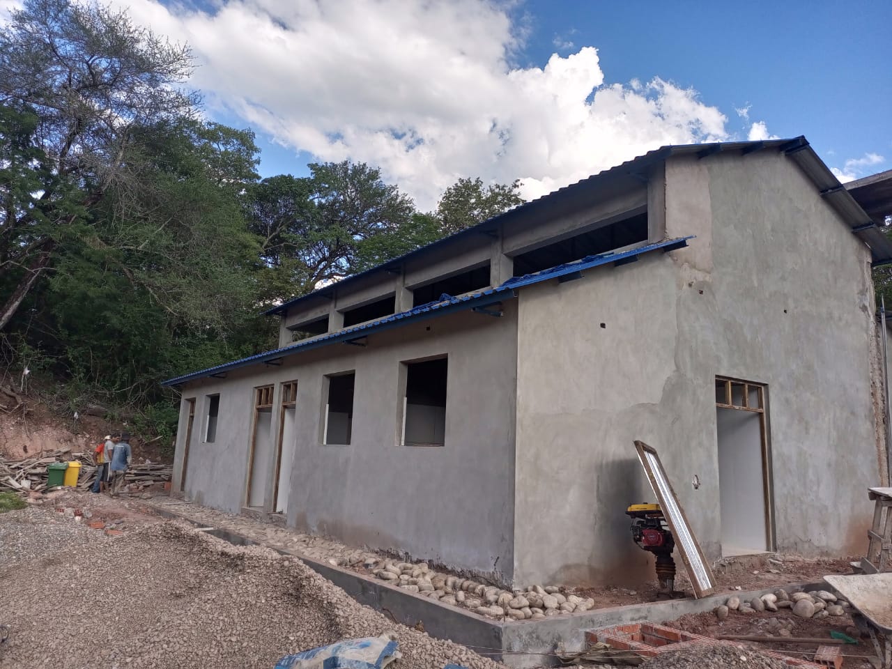 Infraestructura de la Planta procesadora de productos cárnicos del muncipio de Machateri, Chuquisaca. Foto: FPS