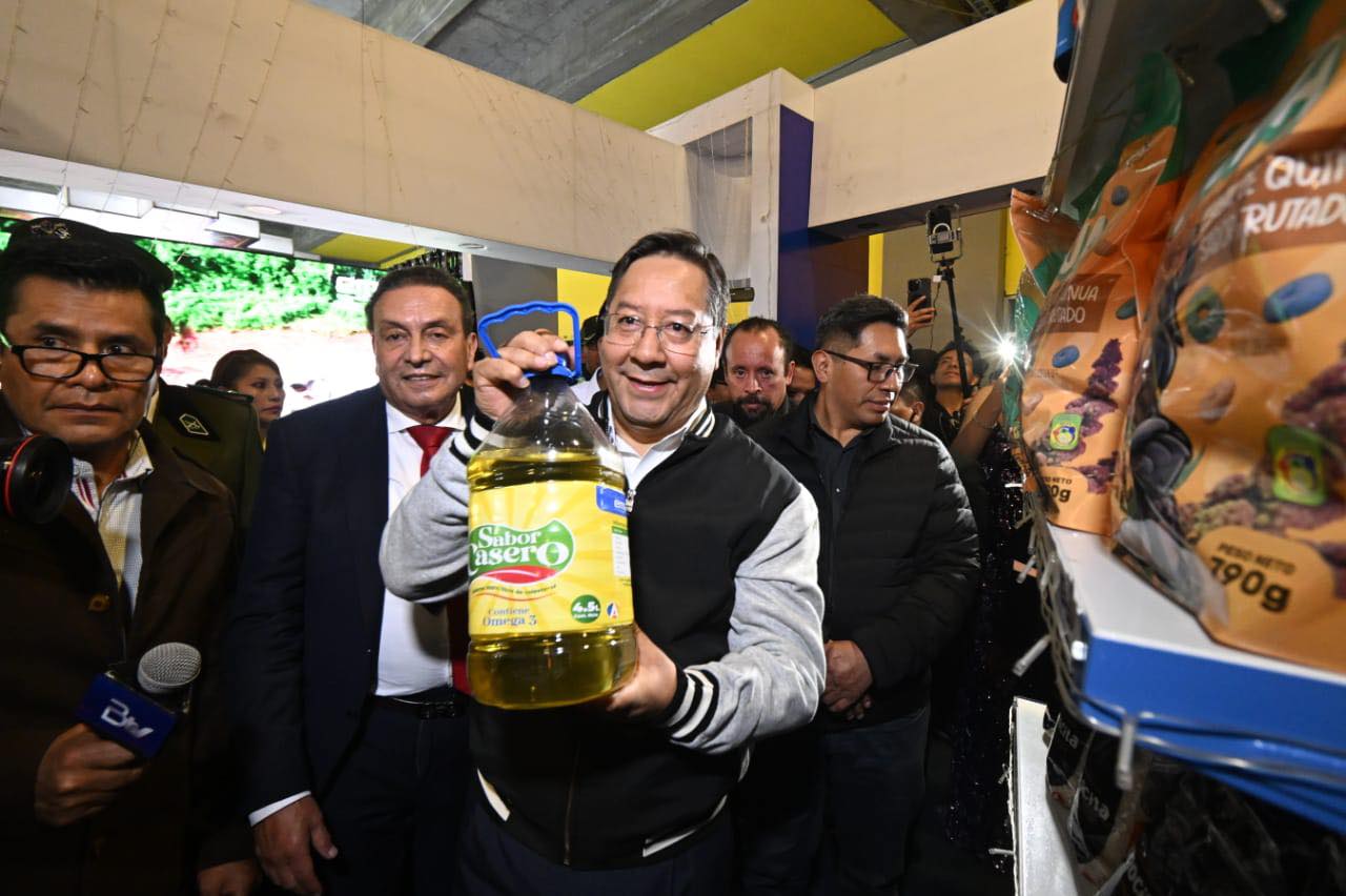 La Paz Expone 2025: Arce invita al pabellón de la industrialización para conocer los avances con nuevas empresas públicas