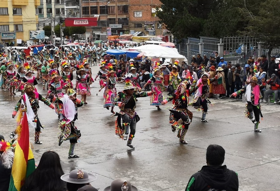 Más de 60 fraternidades participarán en la entrada folklórica de la Virgen del Carmen en El Alto 