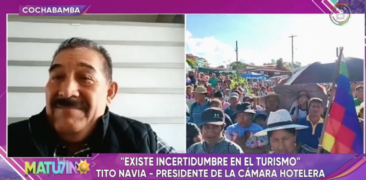 Hoteleros: Declaraciones de Ruth Nina provocan incertidumbre en el turismo de Cochabamba