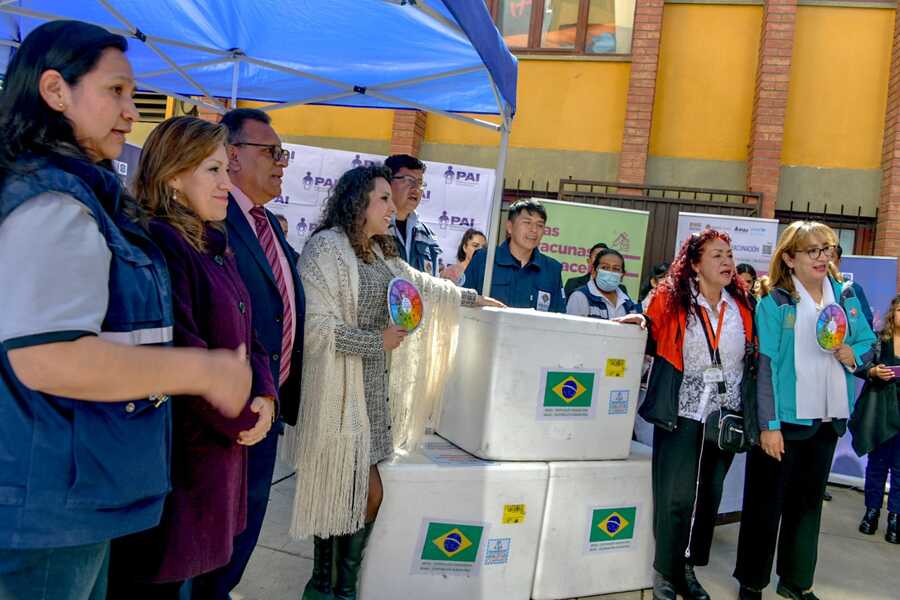 La Paz dispone de 144.370 dosis de vacunas contra el sarampión para aplicar a los niños hasta los 14 años