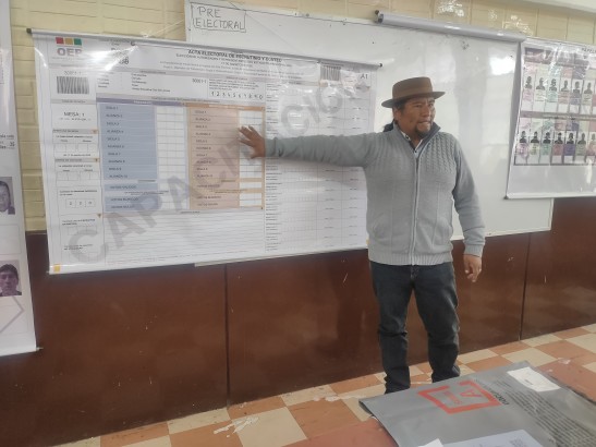 Elecciones Generales 2025: TED La Paz capacita a más de 1.000 notarios electorales del área rural