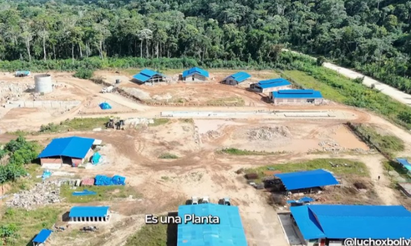 En Ixiamas avanza construcción de planta de extracción de aceite y cultivos de palma para biodiésel