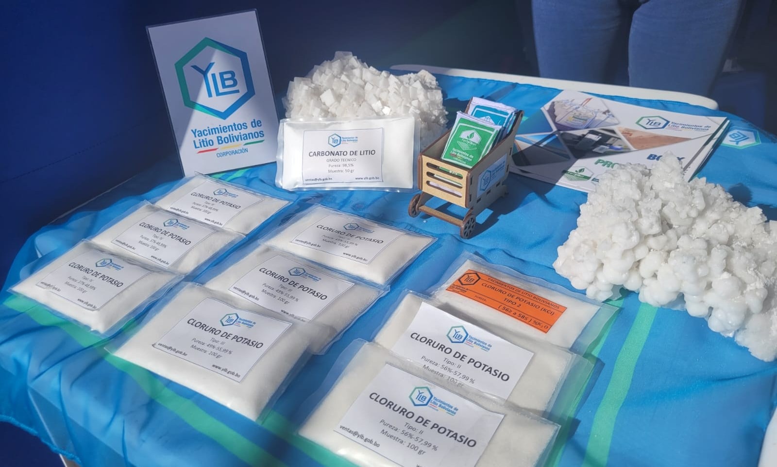 YLB generó Bs 258 millones por ventas al mercado externo e incluye 4 productos al catálogo de oferta exportable de empresas públicas