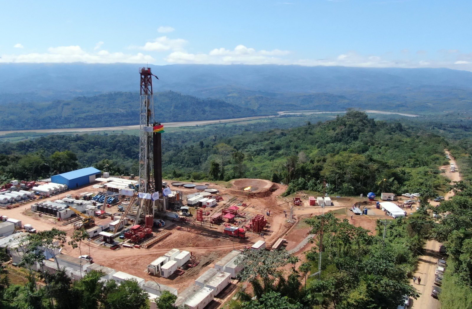 En el norte de La Paz perforan tres pozos para dimensionar potencial de la cuenca hidrocarburífera descubierta