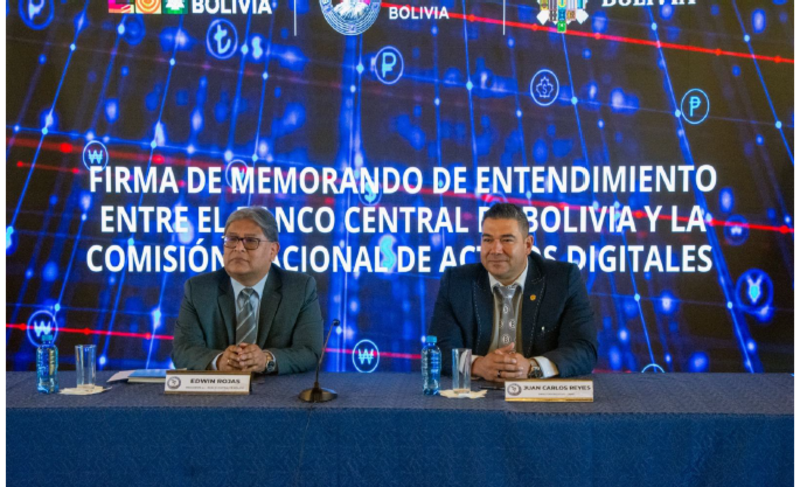 BCB y Comisión de Activos Digitales de El Salvador acuerdan cooperación para el desarrollo de criptoactivos en Bolivia