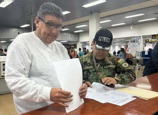 Capturan en Viru Viru a prófugo con antecedentes por narcotráfico expulsado de EEUU 