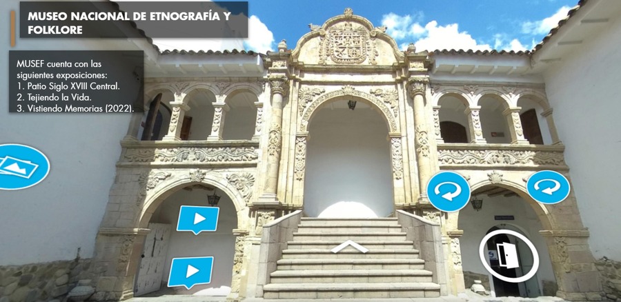 Musef consolida el recorrido 360° más completo de Bolivia, una experiencia museográfica digital de alto nivel