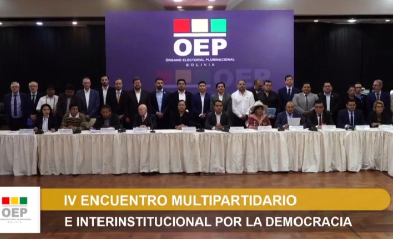 Órganos del Estado, Fiscalía y candidatos garantizan elecciones para el 17 de agosto, recursos y condiciones electorales