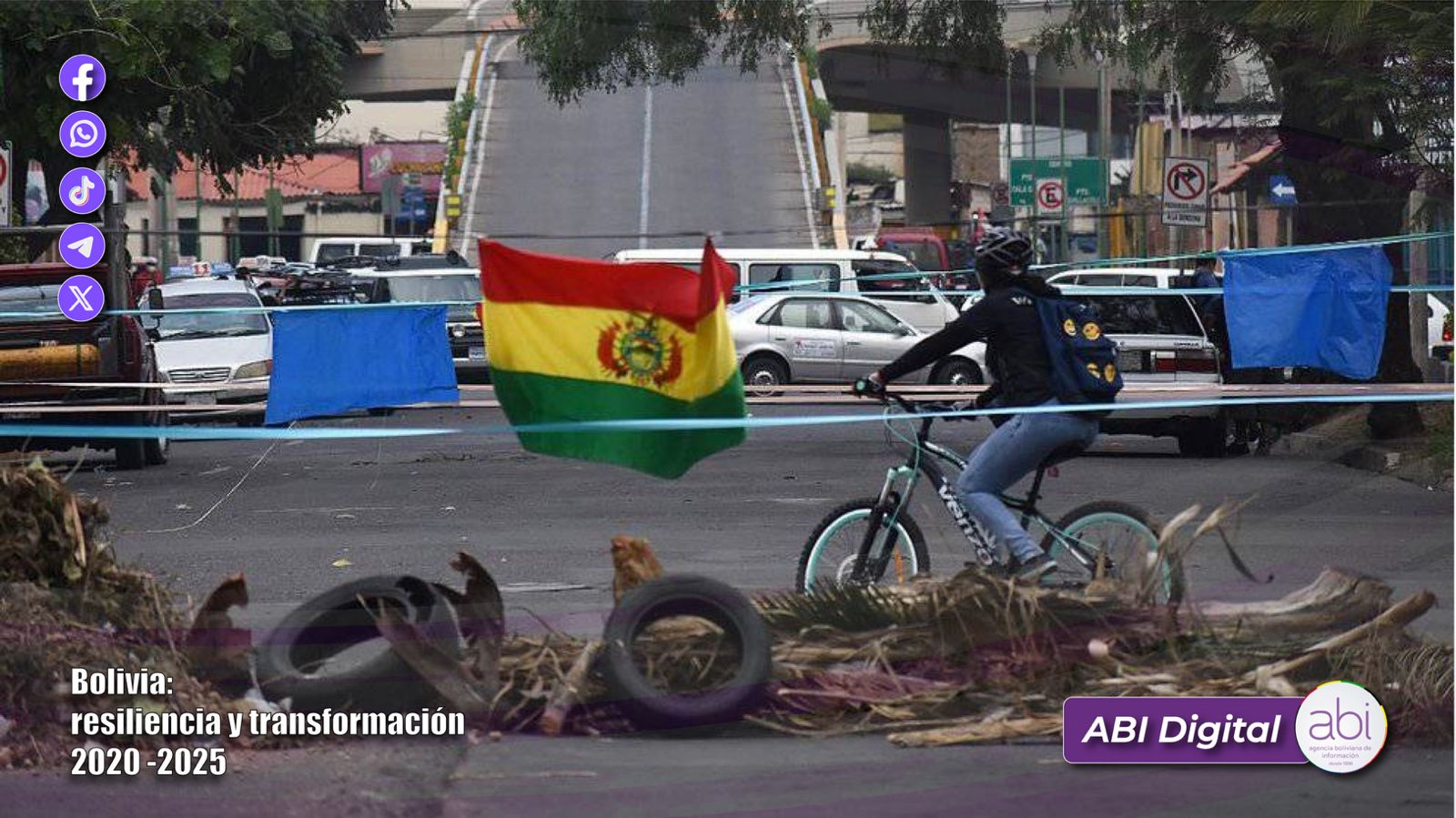 Sabotaje, bloqueos y crisis climática: Situaciones que llevaron a la caída del crecimiento económico
