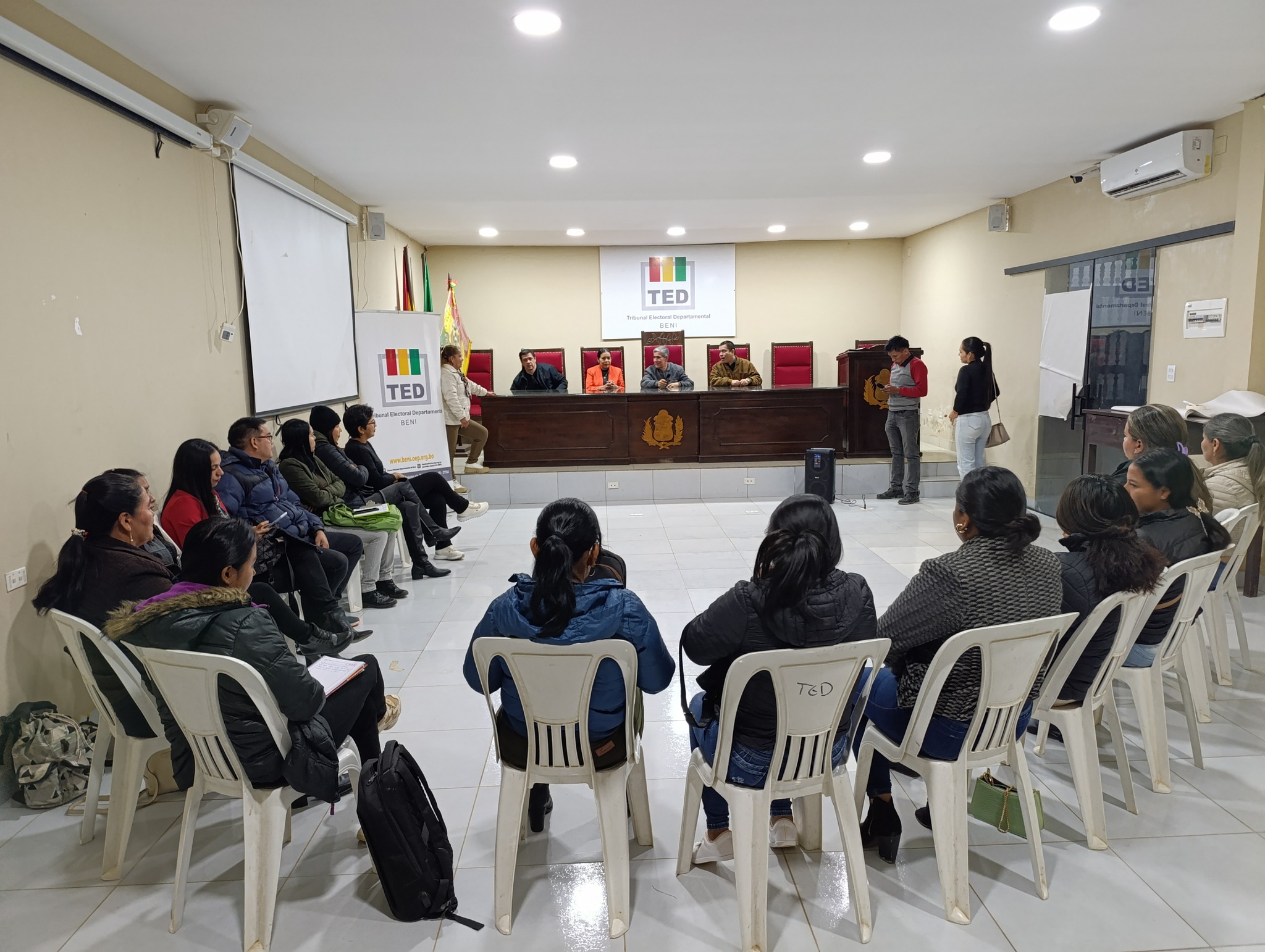 En Beni inician capacitación de personal rumbo a las elecciones generales de agosto