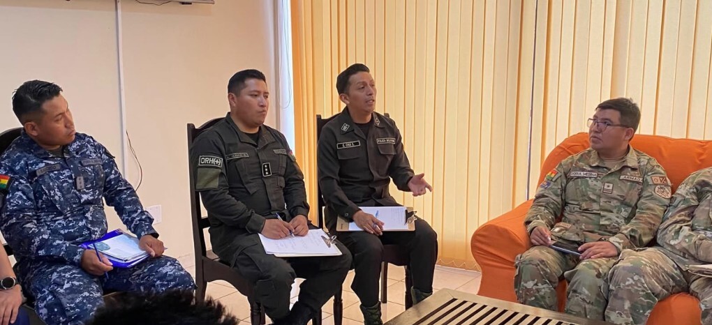 En Pando coordinan cadena de custodia de materiales electorales de las elecciones de agosto