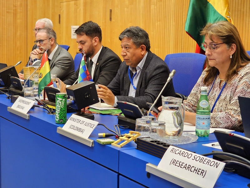 Choquehuanca asevera que la hoja de coca es víctima de la geopolítica de dominación occidental y exige su liberación