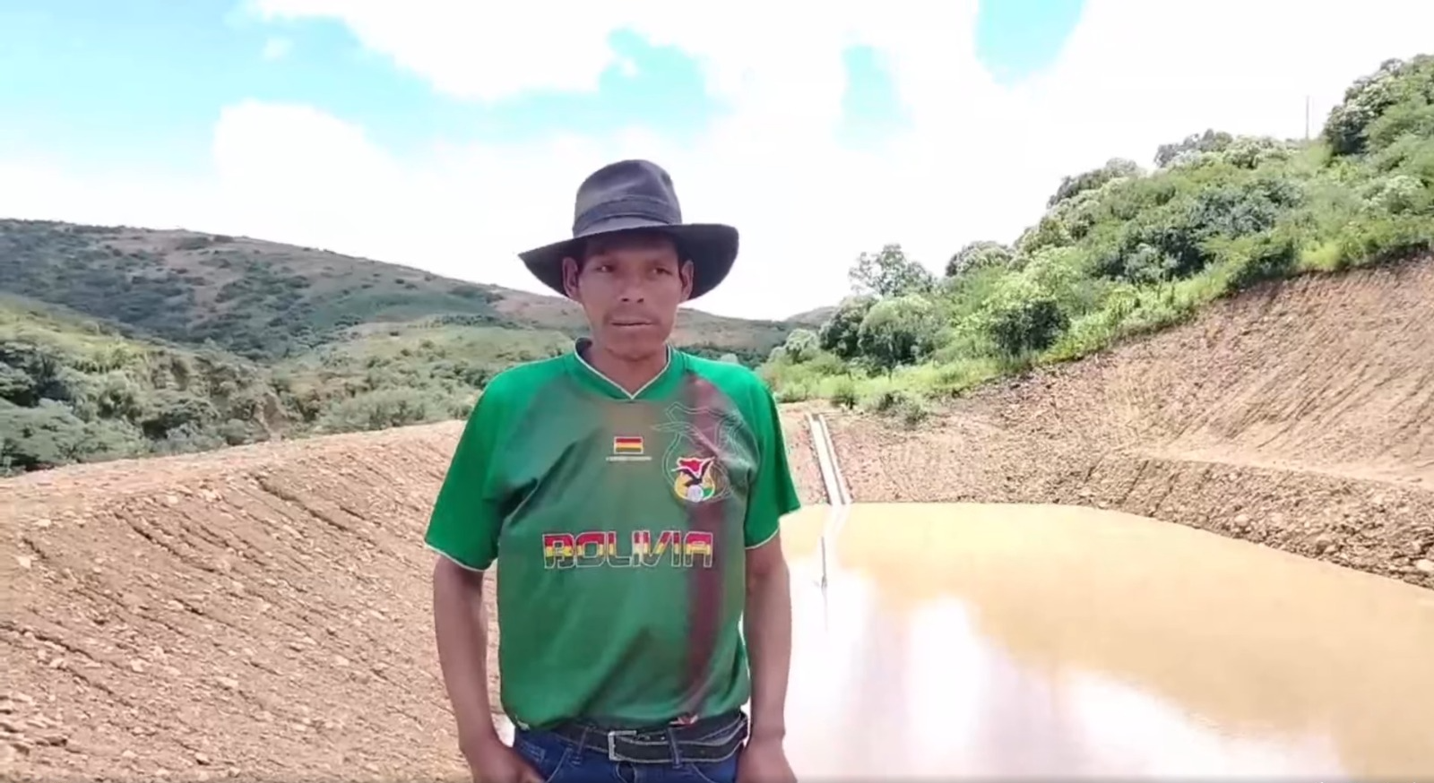 Carmelo Romero, poblador y beneficiario de la comunidad Matela Alta, en Villa Alcalá (Chuquisaca). Captura: FDI