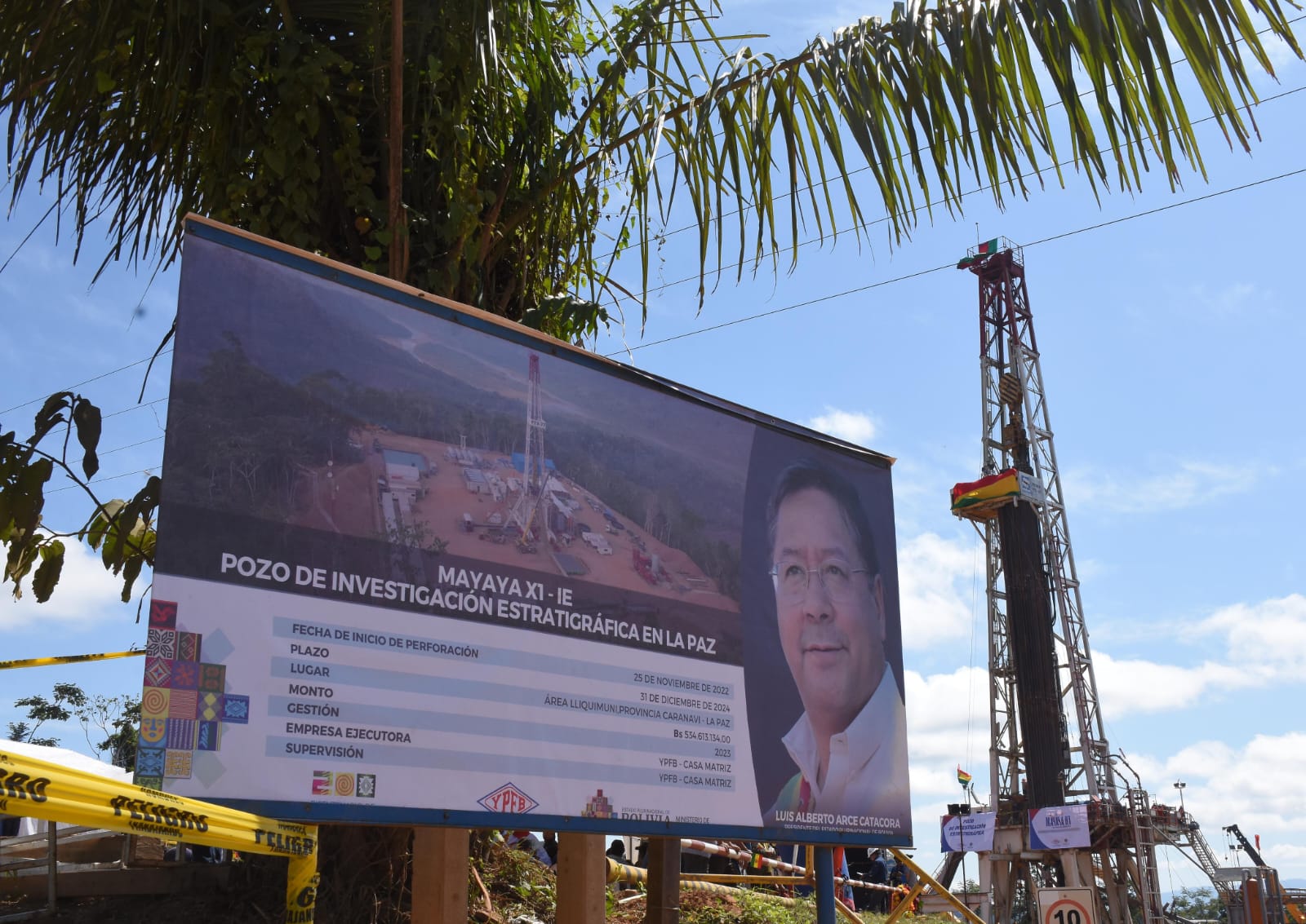 Comienza construcción de ducto desde Mayaya hacia Caranavi tras perforación del tercer pozo