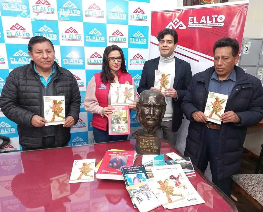 La Feria Internacional del Libro de El Alto reunirá a 12 autores extranjeros 