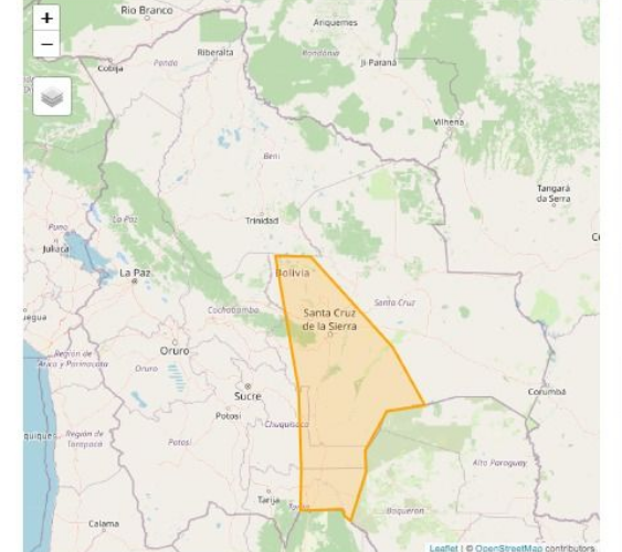 Activan alerta por vientos de 60 a 90 kilómetros en provincias de Chuquisaca, Tarija y Santa Cruz