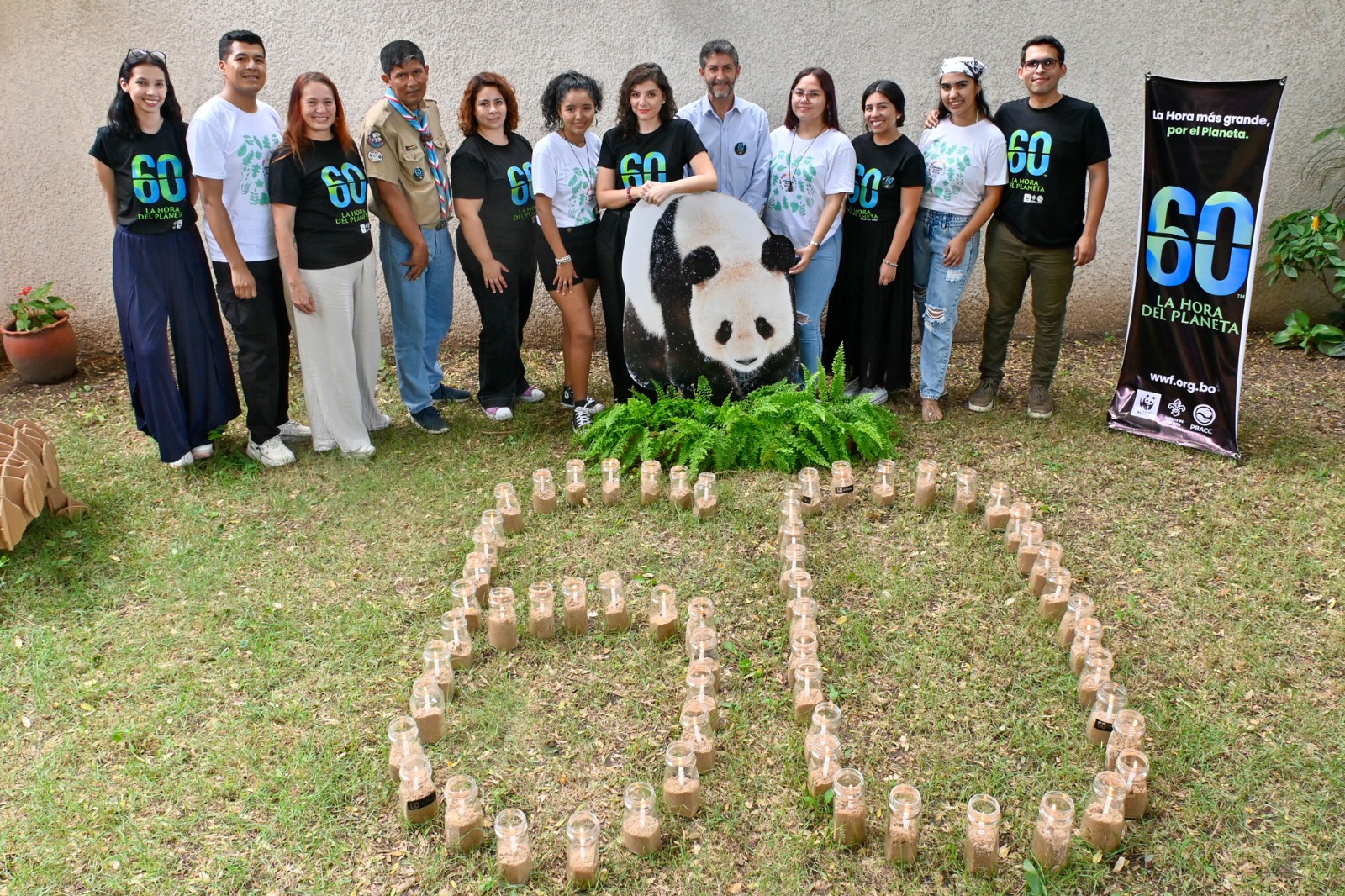 Lanzamiento de la "Hora del Planeta 2025" en La Paz. Foto: WWF Bolivia
