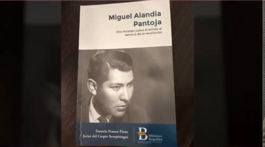Presentan la Biografía de Miguel Alandia Pantoja, artista al servicio de la revolución