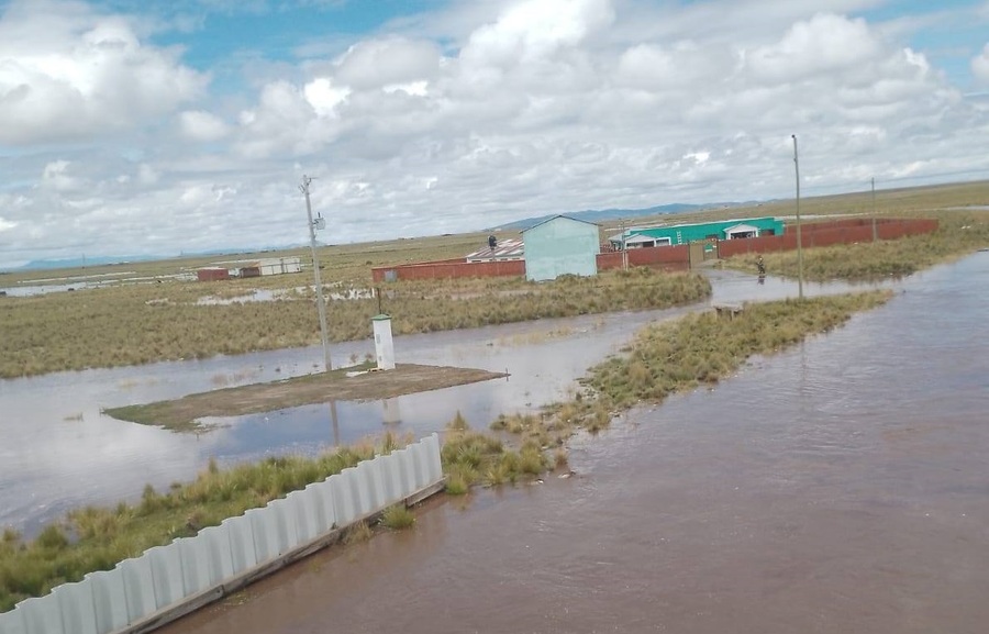Al menos 59 municipios están en emergencia y 48 en situación de desastre en La Paz