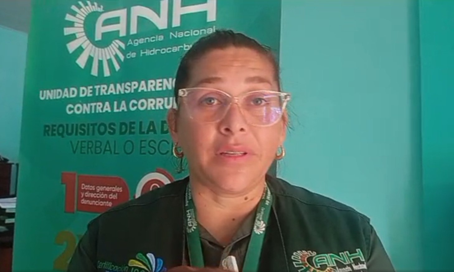 Directora departamental de la ANH Beni, Romina Rojas. Captura: Info Amazónico