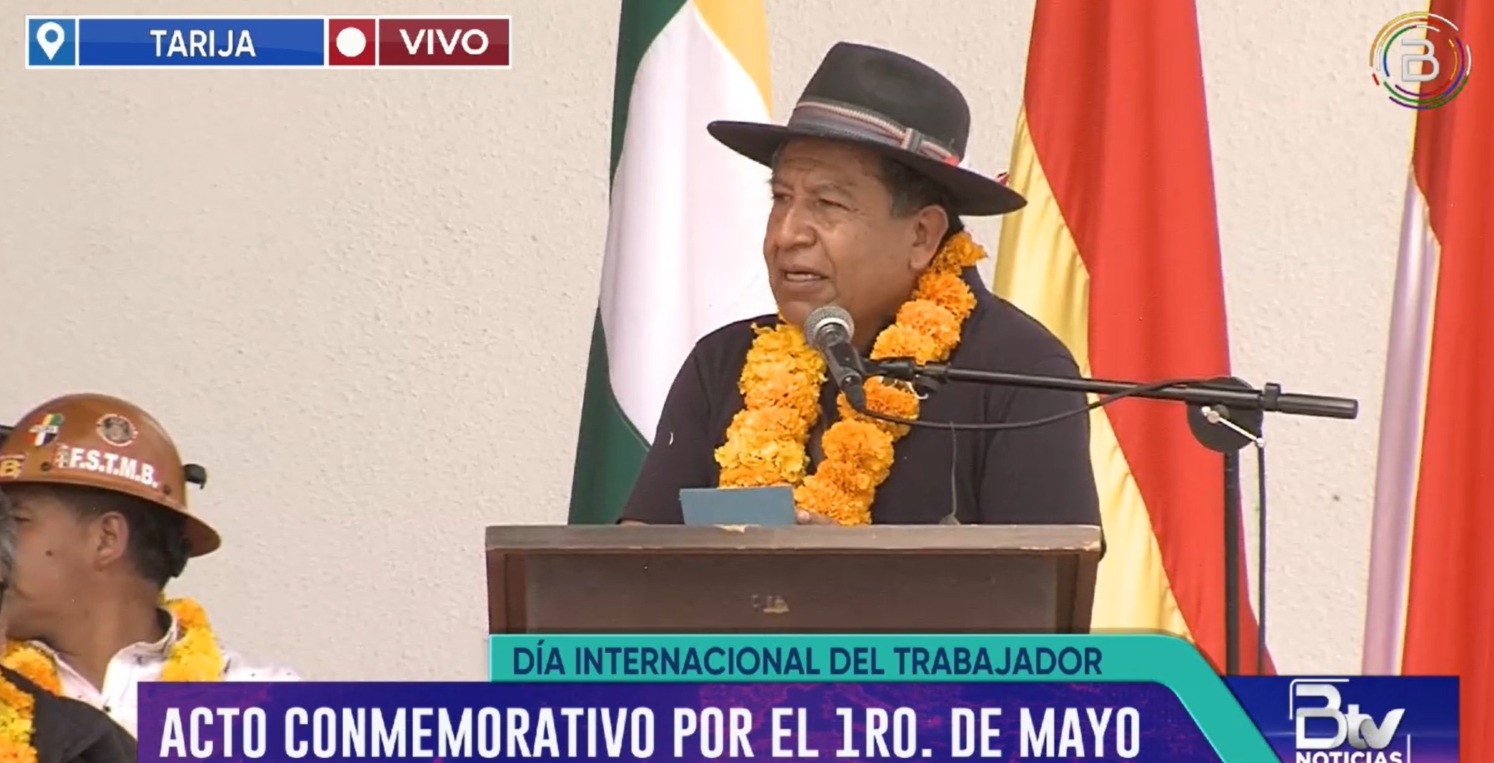 Choquehuanca alerta que intereses particulares y ambiciones sectarias fragmentan la fuerza del pueblo