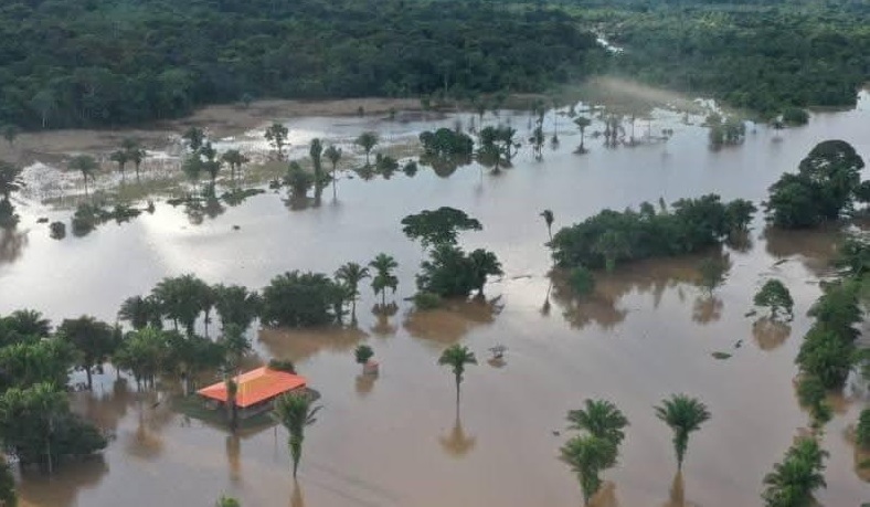 Inundaciones afectan a 55 familias en la comunidad Las Peñitas