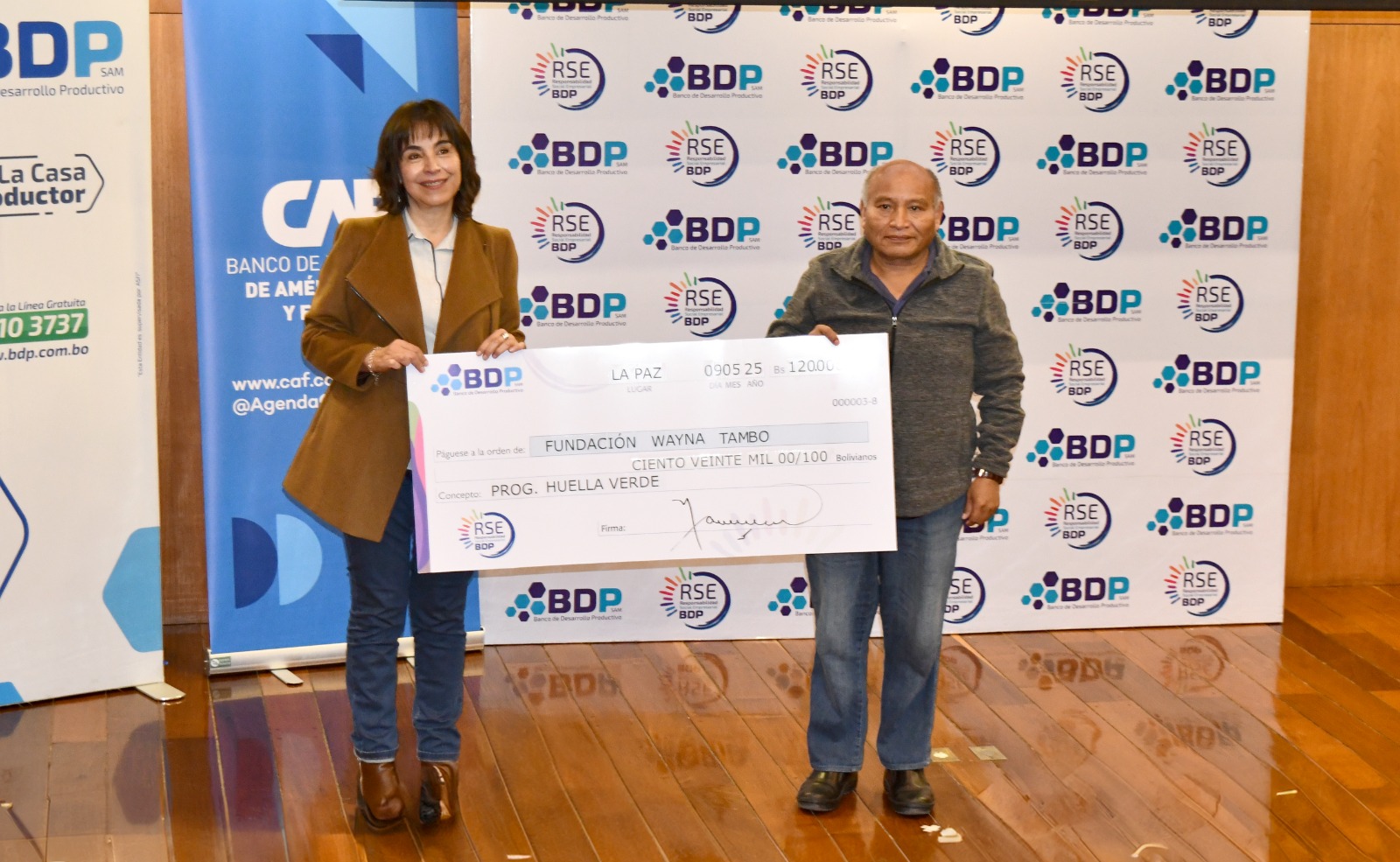 Programa “Huella Verde” 2025 del BDP – SAM beneficiará a 400 emprendedores en cuatro departamentos