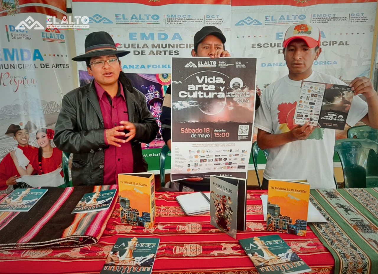 El Alto se alista para la Larga Noche de Museos denominada “Vida, Arte y Cultura”