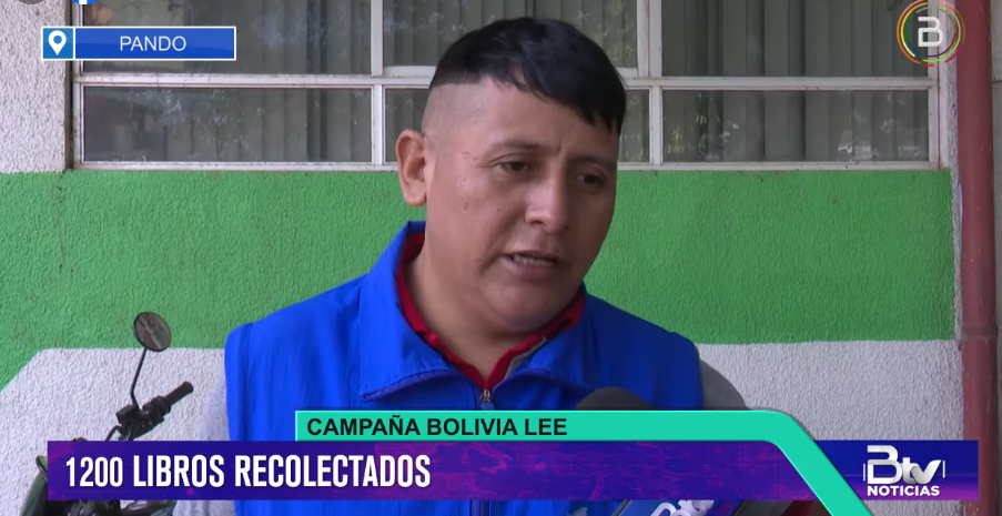 “Bolivia lee” recauda 1.200 libros en Pando y aguardan donaciones hasta el 31 de mayo
