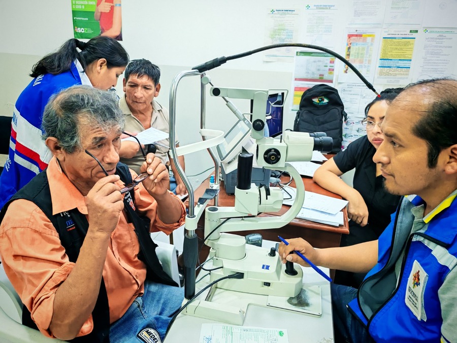 “Mira Bolivia” programa en Rurrenabaque iniciales 18 cirugías de cataratas para devolver la vista a adultos mayores
