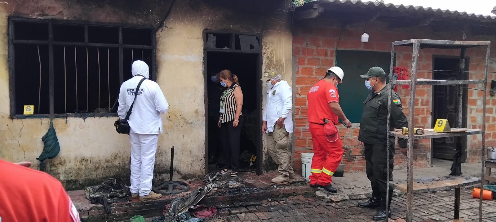 Corto circuito habría provocado el incendio en el que murieron padre e hijo 