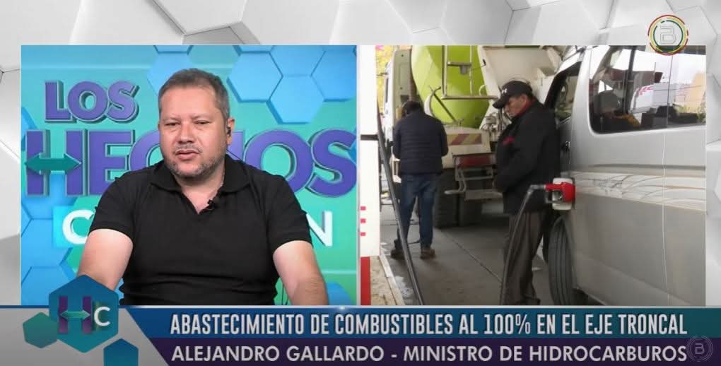 Gobierno efectúa “sobresfuerzos” en logística para regularizar el suministro de combustibles desde el lunes