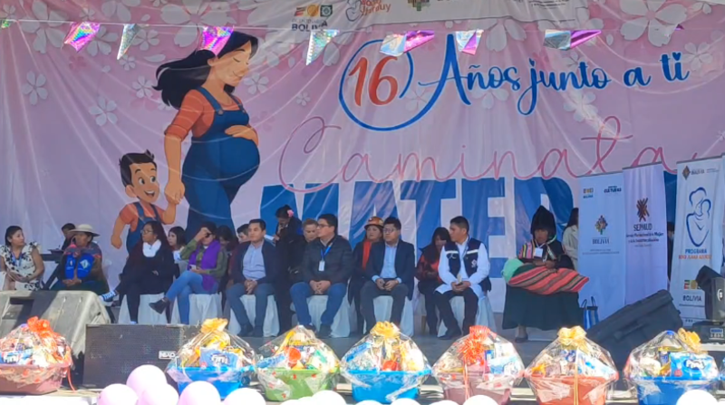 Más de un millón de mujeres gestantes e infantes fueron beneficiados por el Bono Juana Azurduy entre 2020 y 2025