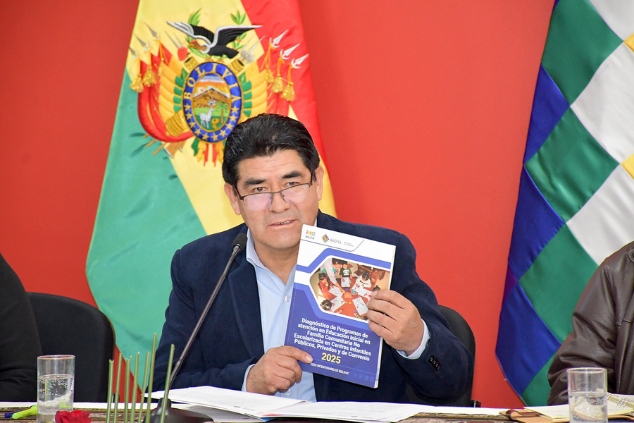 Educación presenta resultados del Diagnóstico Nacional de Centros Infantiles en Bolivia