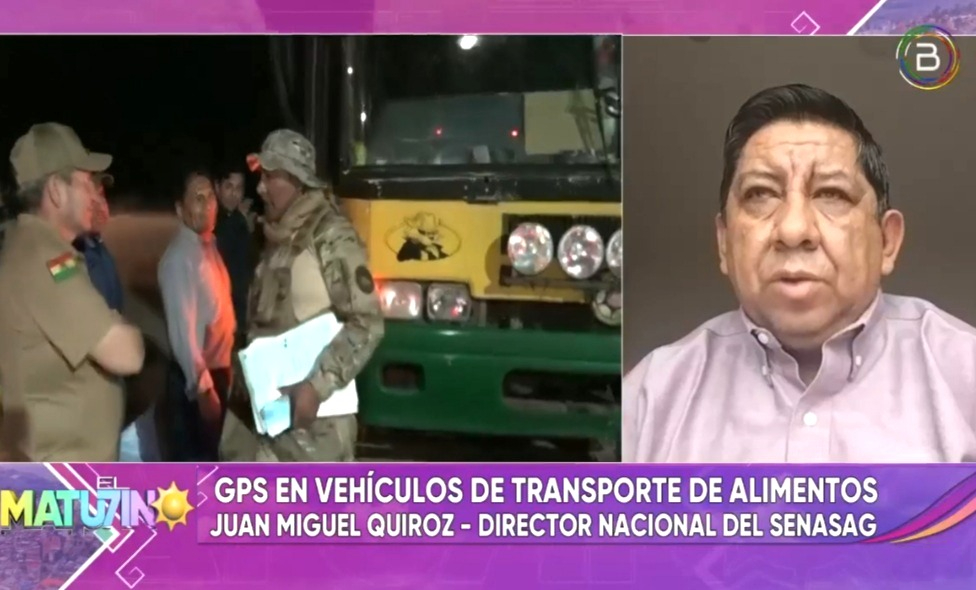 Senasag instruye a productores y transportistas instalar GPS en camiones que trasladen alimentos