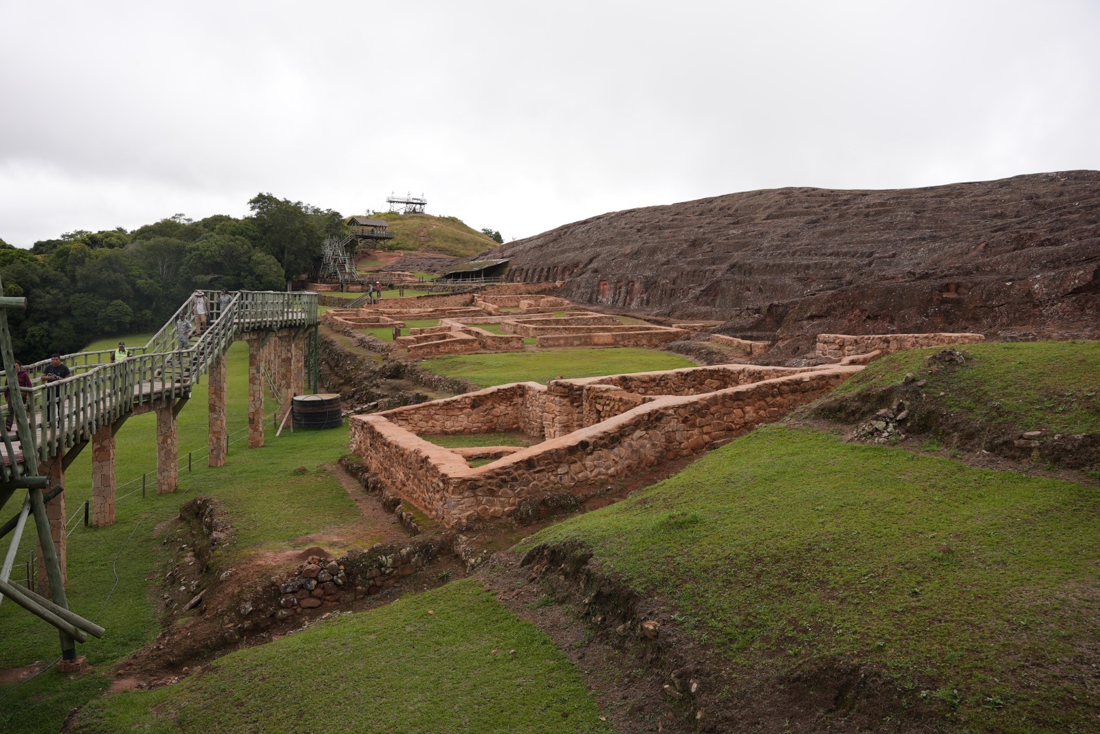 Ruinas en El Fuerte de Samaipata. Foto: MDPyEP.