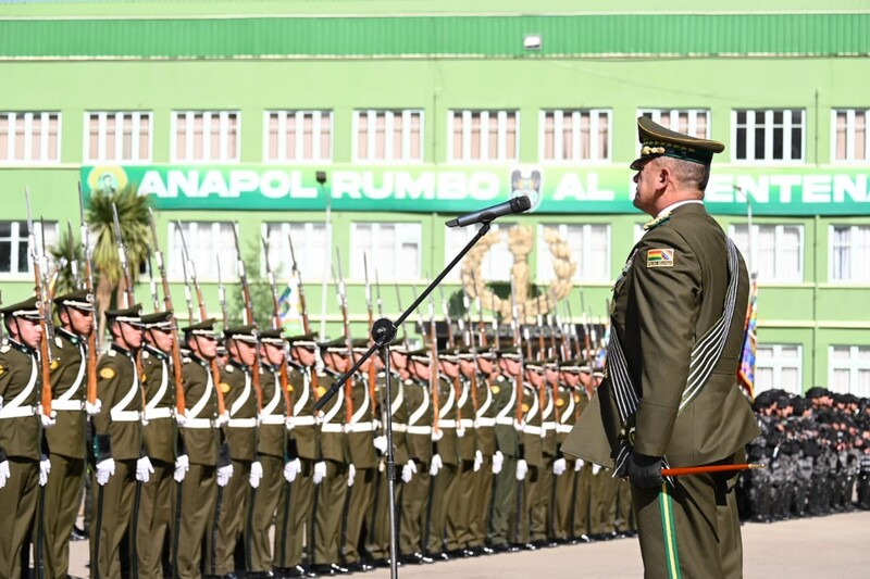 Con miras al 8 de noviembre refuerzan seguridad en plaza Murillo con centro de mando y tecnología del BOL-110 