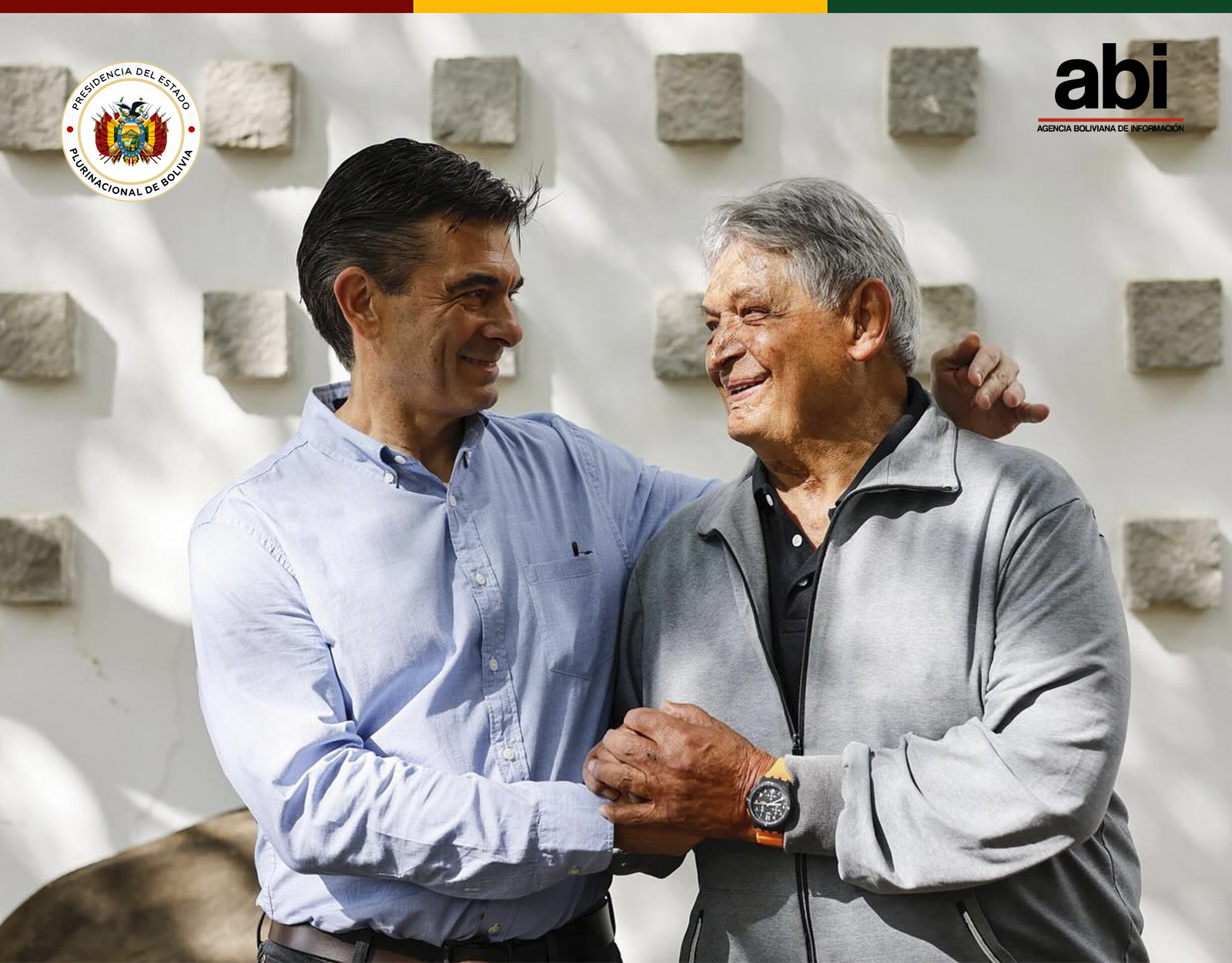 Rodrigo Paz Pereira y Jaime Paz Zamora. Foto: Facebook Rodrigo Paz