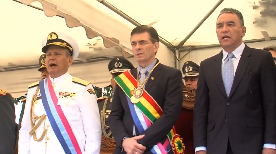 Presidente Paz: Debemos recuperar soberanía donde las FFAA y la Policía no pueden estar… Ya basta de socapar, nos votaron para ejercer la ley