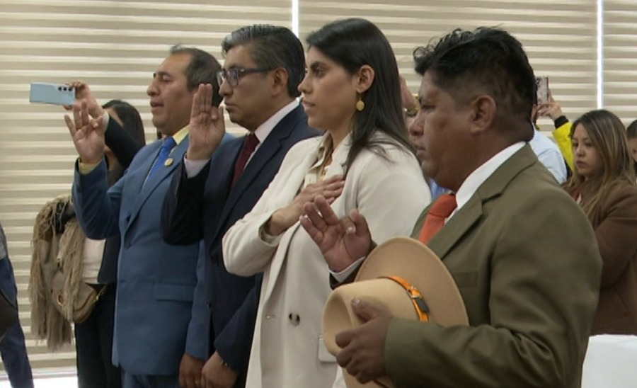 Santamaría, Linares, Barrientos y Flores: Ministerio de la Presidencia posesiona a cuatro viceministros