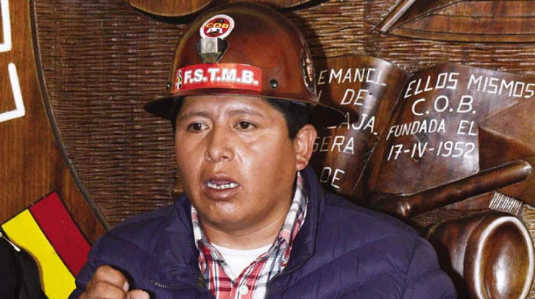 Exejecutivo de la COB es imputado por tres delitos; Fiscalía pide su reclusión en San Pedro