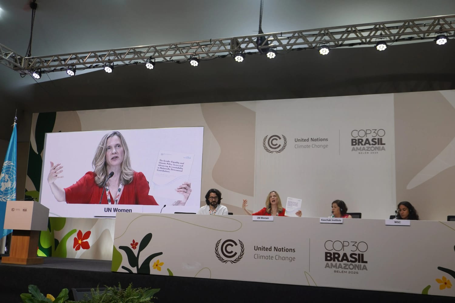 ONU Mujeres presenta herramienta global para medir la igualdad de género en políticas climáticas en la COP30