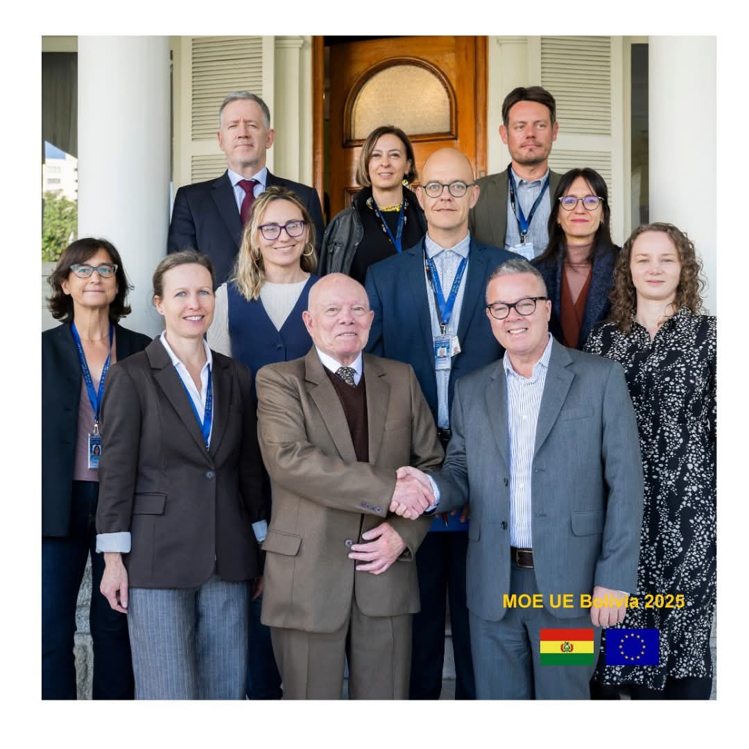 TSE recibe a la Misión Electoral de la UE para el balotaje